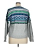 St. John's Bay Print Gray Pullover Sweater Size XL - photo 2