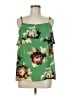 CAbi 100% Polyester Green Sleeveless Blouse Size M - photo 1