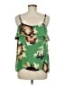 CAbi 100% Polyester Green Sleeveless Blouse Size M - photo 2