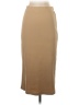 Bagatelle Solid Tan Formal Skirt Size S - photo 2