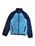L.L.Bean 100% Nylon Color Block Blue Snow Jacket Size 8 - photo 1