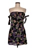 Forever 21 100% Polyester Floral Purple Cocktail Dress Size M - photo 1