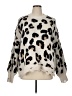 A Beautiful Soul Animal Print Ivory Pullover Sweater Size 1X - photo 1