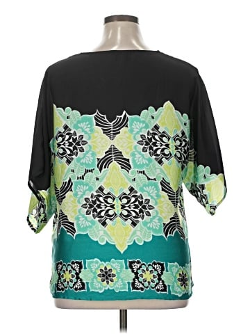Preston & York 3/4 Sleeve Blouse (view 2)