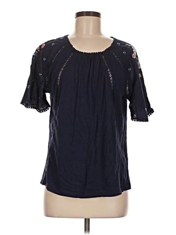 Caslon Short Sleeve Blouse (view 1)