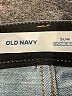 Old Navy Hearts Blue Jeans Size 30 waist - photo 4