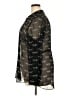 Lane Bryant 100% Polyester Animal Print Black Long Sleeve Blouse Size 18 - 20 Plus - photo 5