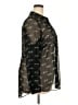 Lane Bryant 100% Polyester Animal Print Black Long Sleeve Blouse Size 18 - 20 Plus - photo 4