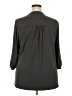 Dex Gray 3/4 Sleeve Blouse Size 2X - photo 2
