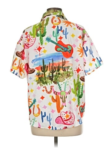 Shein Short Sleeve Blouse (view 2)