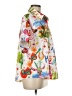 Shein Tropical White Short Sleeve Blouse Size 6 - photo 4