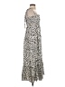 R. Vivimos Animal Print Silver Casual Dress Size S - photo 4