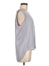 Vince Camuto Gray Sleeveless Blouse Size M - photo 4
