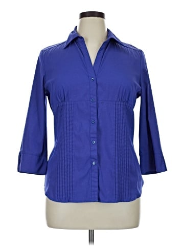 Como 3/4 Sleeve Blouse (view 1)