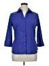 Como Blue 3/4 Sleeve Blouse Size XL - photo 1