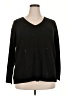 Jenny Stars Black Pullover Sweater Size 2X - photo 1