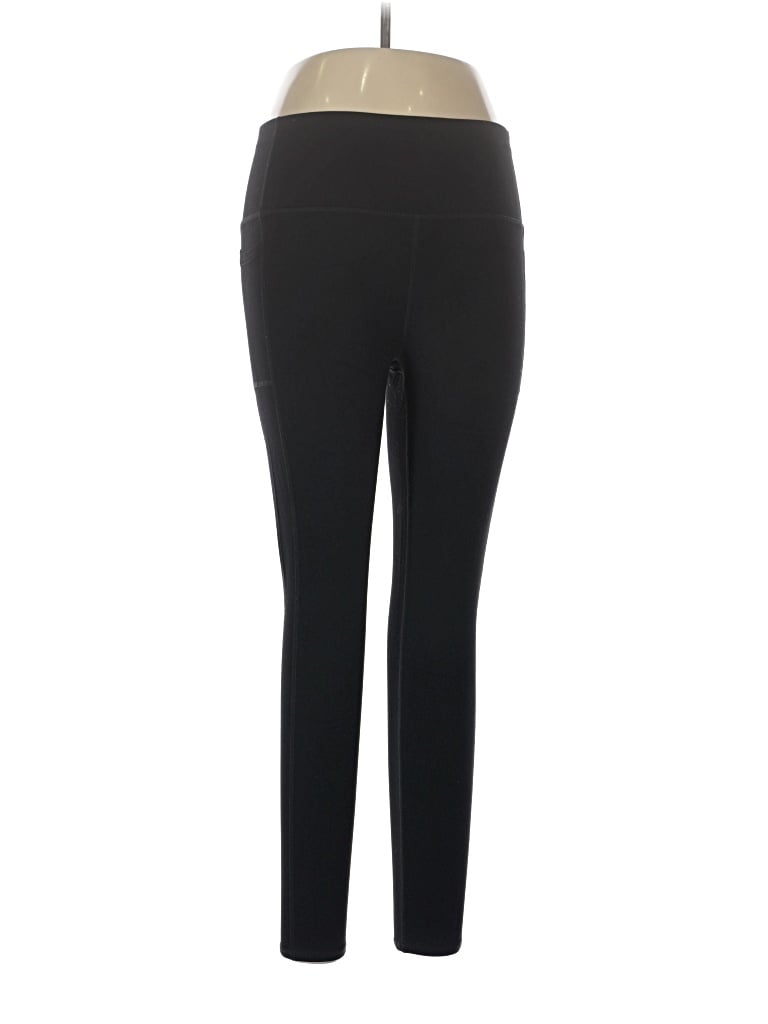 Pre-owned Skechers Active Pants In Black