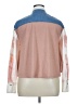 Unbranded Color Block Pink Long Sleeve Blouse Size XL (estimated) - photo 2