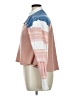 Unbranded Color Block Pink Long Sleeve Blouse Size XL (estimated) - photo 5