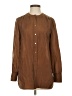 Massimo Dutti Brown Long Sleeve Blouse Size 4 - photo 1