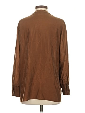 Massimo Dutti Long Sleeve Blouse (view 2)
