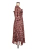 BCBGeneration 100% Polyester Floral Brown Casual Dress Size 6 - photo 4