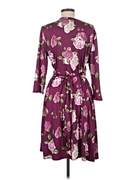 green emerald velvet dress Lularoe Michelle Wrap Dress L