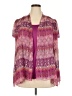 Sara Michelle 100% Polyester Purple Kimono Size 2X - photo 1