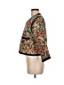 Cara Cara 100% Cotton Floral Green Blue Jacket Size M - photo 5