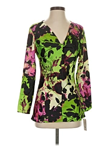 Natori 3/4 Sleeve Blouse (view 1)