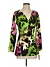 Natori 100% Polyester Green 3/4 Sleeve Blouse Size S - photo 1