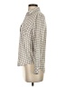 Rails Checkered-gingham Gray 3/4 Sleeve Button-Down Shirt Size XS - photo 5
