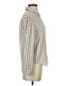 Rails Checkered-gingham Gray 3/4 Sleeve Button-Down Shirt Size XS - photo 4