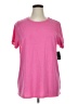 Torrid Pink Active T-Shirt Size 1X Plus (1) - photo 1