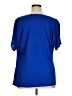 Laura Ashley 100% Rayon Blue Short Sleeve Top Size 1X - photo 2