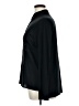 Ann Taylor 100% Polyester Solid Black Long Sleeve Blouse Size XL - photo 5