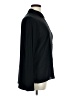 Ann Taylor 100% Polyester Solid Black Long Sleeve Blouse Size XL - photo 4