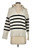 Zara Stripes Ivory Pullover Sweater Size S - photo 1