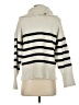Zara Stripes Ivory Pullover Sweater Size S - photo 2