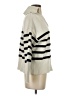 Zara Stripes Ivory Pullover Sweater Size S - photo 4