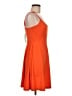 Shein Solid Orange Cocktail Dress Size 6 - photo 4