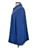 J.Jill Blue Long Sleeve Blouse Size L - photo 5