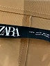 Zara Solid Tan Coat Size S - photo 6