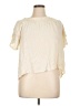 Unbranded Ivory Short Sleeve Blouse Size XL - photo 1