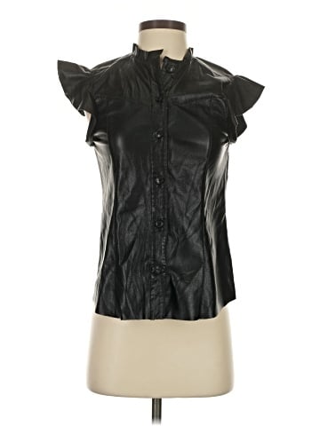 Joie Sleeveless Button-Down Shirt (view 1)