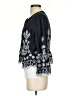 Zara 100% Cotton Blue Kimono Size S - photo 5