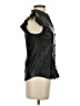 Joie 100% Polyurethane Black Sleeveless Button-Down Shirt Size XS - photo 4