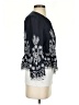 Zara 100% Cotton Blue Kimono Size S - photo 4
