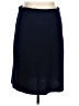 St. John Solid Blue Wool Skirt Size 16 - photo 1