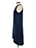 LA Made Solid Blue Casual Dress Size S - photo 5
